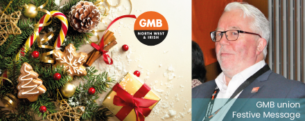 GMB union Festive message for safe future with trade union