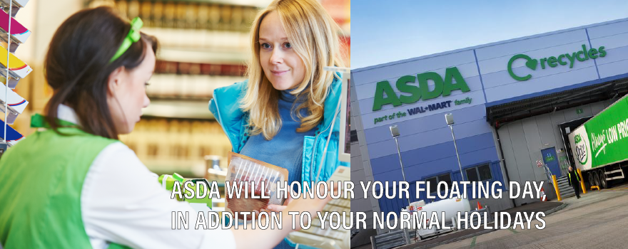 Asda will honour floating days