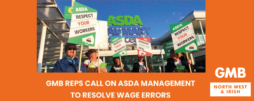 ASDA union Members Tackling Wage Errors