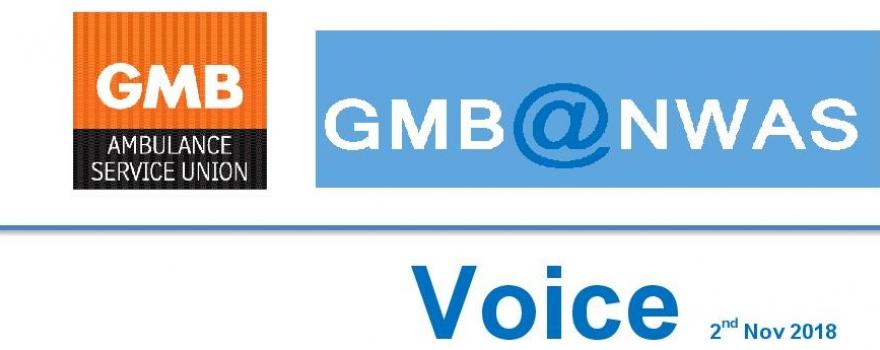 GMB Ambulance trade union news update
