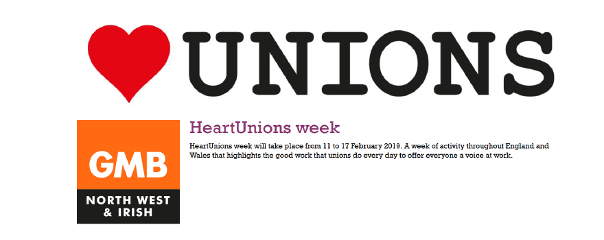 HeartUnions week with the GMB trade union