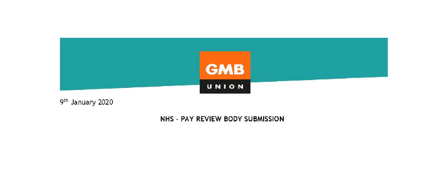 GMB union 18 month NHS Pay Review