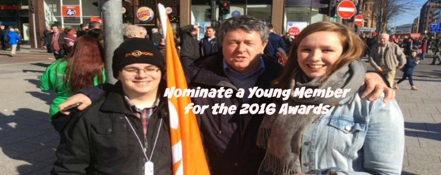 Nominate a young member for the 2016 awards