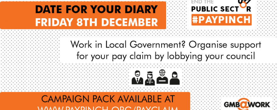 GMB Pay Pinch Campaign day 8 Dec 2017