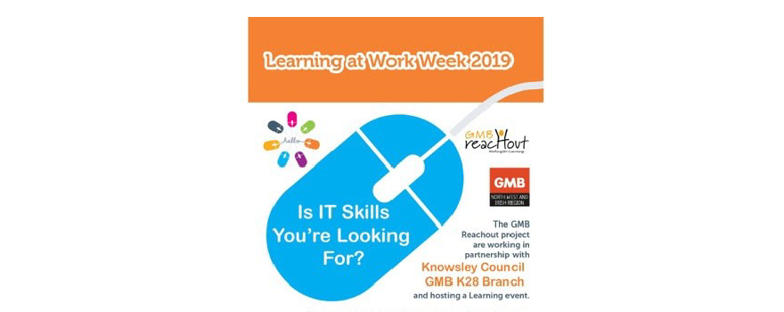 GMB Reachout training at GMB Knowsley K28 branch
