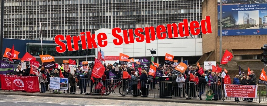 GMB trade union members suspend strike action at ISS