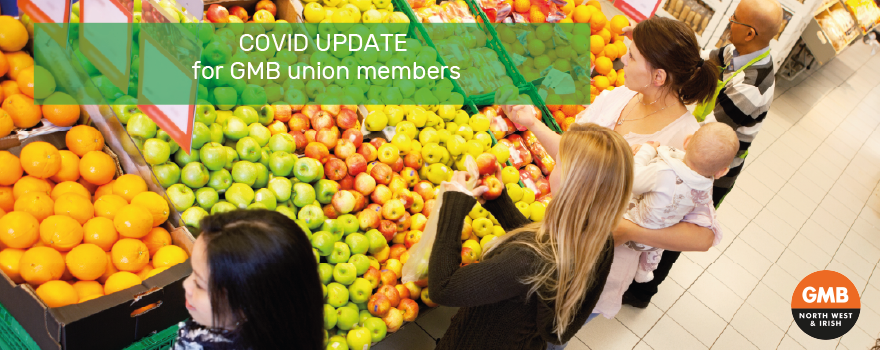 GMB union update fro trade union members at ASDA