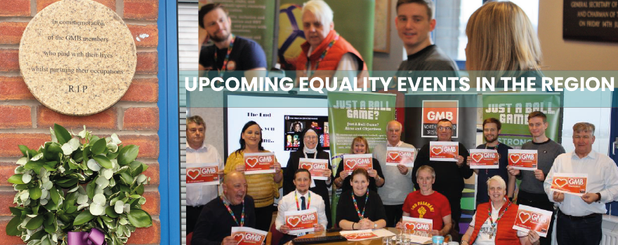 GMB union equalities events