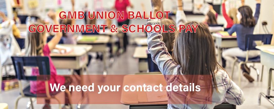 Union needs your contact details for Ballot