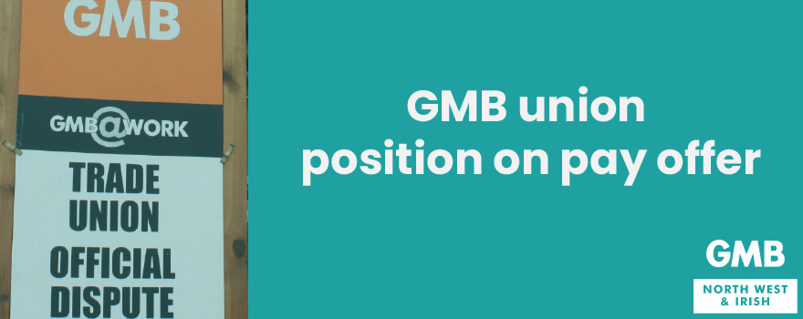 GMB UNION POSITION ON NJC PAY OFFER 2023/24