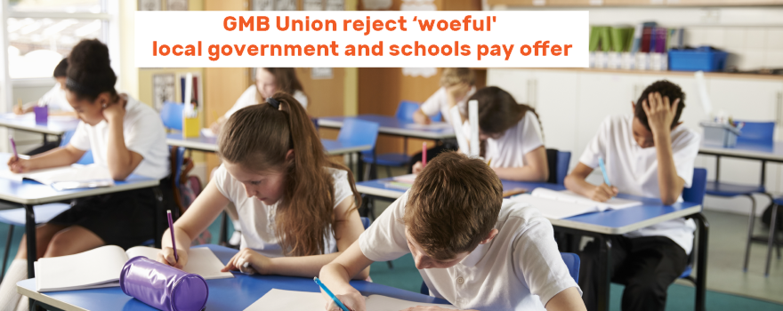 GMB union rejects pay deal