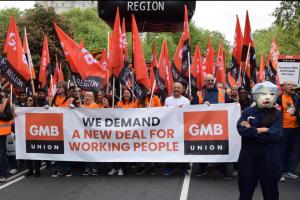 We demand a new deal for working people says GMB trade union